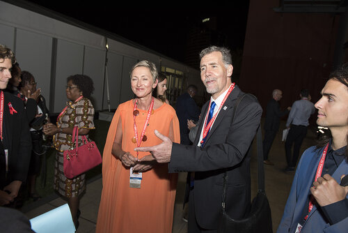 21st International AIDS Conference (AIDS 2016), Durban, South Africa.
Photo shows Backstage before the Opening Ceremony.
Photo©International AIDS Society/Steve Forrest/Workers' Photos