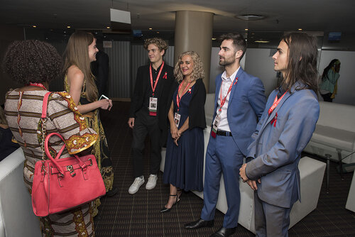 21st International AIDS Conference (AIDS 2016), Durban, South Africa.
Photo shows Backstage before the Opening Ceremony.
Photo©International AIDS Society/Steve Forrest/Workers' Photos
