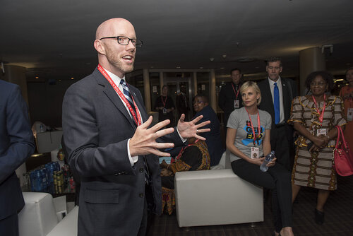 21st International AIDS Conference (AIDS 2016), Durban, South Africa.
Photo shows Backstage before the Opening Ceremony.
Photo©International AIDS Society/Steve Forrest/Workers' Photos