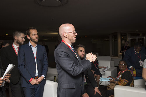 21st International AIDS Conference (AIDS 2016), Durban, South Africa.
Photo shows Backstage before the Opening Ceremony.
Photo©International AIDS Society/Steve Forrest/Workers' Photos