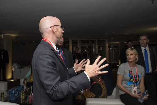 21st International AIDS Conference (AIDS 2016), Durban, South Africa.
Photo shows Backstage before the Opening Ceremony.
Photo©International AIDS Society/Steve Forrest/Workers' Photos