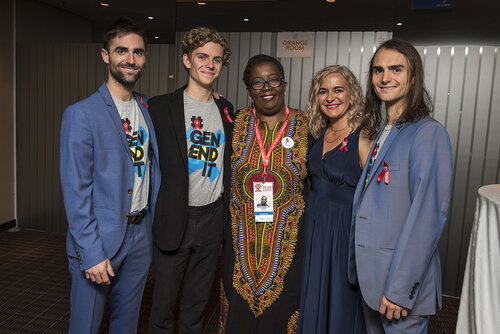 21st International AIDS Conference (AIDS 2016), Durban, South Africa.
Photo shows Backstage before the Opening Ceremony.
Photo©International AIDS Society/Steve Forrest/Workers' Photos