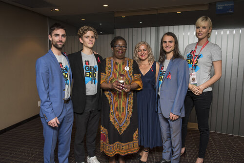 21st International AIDS Conference (AIDS 2016), Durban, South Africa.
Photo shows Backstage before the Opening Ceremony.
Photo©International AIDS Society/Steve Forrest/Workers' Photos