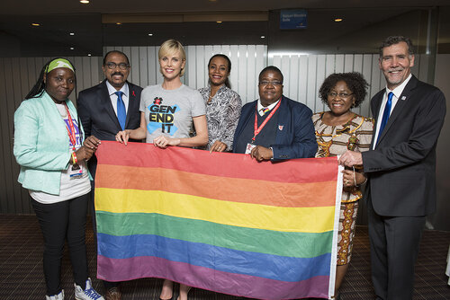 21st International AIDS Conference (AIDS 2016), Durban, South Africa.
Photo shows Backstage before the Opening Ceremony.
Photo©International AIDS Society/Steve Forrest/Workers' Photos
