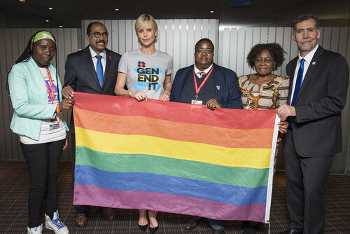 21st International AIDS Conference (AIDS 2016), Durban, South Africa.
Photo shows Backstage before the Opening Ceremony.
Photo©International AIDS Society/Steve Forrest/Workers' Photos