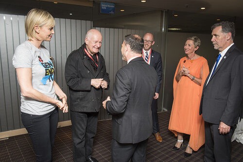 21st International AIDS Conference (AIDS 2016), Durban, South Africa.
Photo shows Backstage before the Opening Ceremony.
Photo©International AIDS Society/Steve Forrest/Workers' Photos