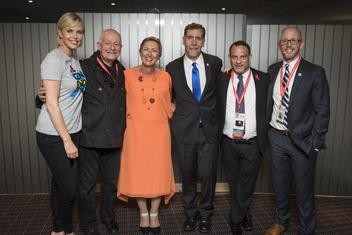 21st International AIDS Conference (AIDS 2016), Durban, South Africa.
Photo shows Backstage before the Opening Ceremony.
Photo©International AIDS Society/Steve Forrest/Workers' Photos
