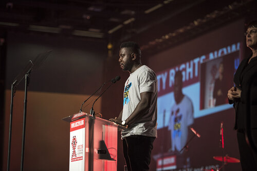 21st International AIDS Conference (AIDS 2016), Durban, South Africa.
Photo shows the Opening Ceremony.
Photo©International AIDS Society/Steve Forrest/Workers' Photos