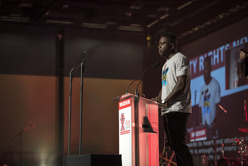 21st International AIDS Conference (AIDS 2016), Durban, South Africa.
Photo shows the Opening Ceremony.
Photo©International AIDS Society/Steve Forrest/Workers' Photos