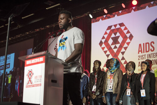 21st International AIDS Conference (AIDS 2016), Durban, South Africa.
Photo shows the Opening Ceremony.
Photo©International AIDS Society/Steve Forrest/Workers' Photos