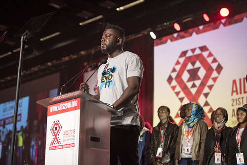 21st International AIDS Conference (AIDS 2016), Durban, South Africa.
Photo shows the Opening Ceremony.
Photo©International AIDS Society/Steve Forrest/Workers' Photos