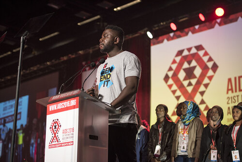 21st International AIDS Conference (AIDS 2016), Durban, South Africa.
Photo shows the Opening Ceremony.
Photo©International AIDS Society/Steve Forrest/Workers' Photos