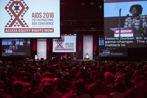21st International AIDS Conference (AIDS 2016), Durban, South Africa.
Photo shows the Opening Ceremony.
Photo©International AIDS Society/Steve Forrest/Workers' Photos