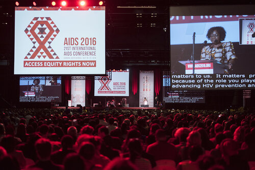 21st International AIDS Conference (AIDS 2016), Durban, South Africa.
Photo shows the Opening Ceremony.
Photo©International AIDS Society/Steve Forrest/Workers' Photos