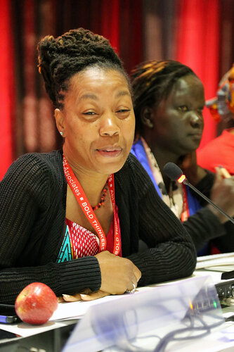 21st International AIDS Conference (AIDS 2016), Durban, South Africa.
Monday 18th July 2016, VENUE : Global Village - Room 1
GV MEET THE EXPERTS : GETTING A SEAT AT THE TABLE : YOUNG LEADERS SHARE THE HIGHS AND LOWS OF LEADERSHIP AND ACCOUNTABILITY (MOGS01)
Speaker : Ebony Johnson (USA)
Photo©International AIDS Society/Abhi Indrarajan
