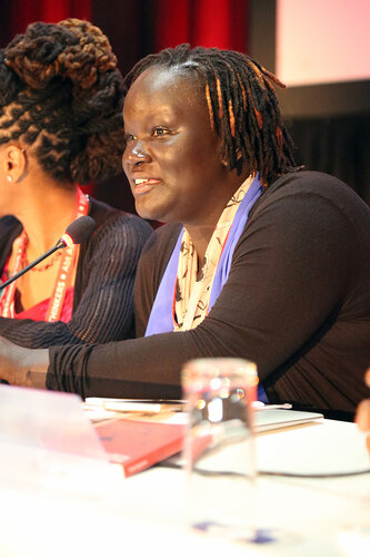 21st International AIDS Conference (AIDS 2016), Durban, South Africa.
Monday 18th July 2016, VENUE : Global Village - Room 1
GV MEET THE EXPERTS : GETTING A SEAT AT THE TABLE : YOUNG LEADERS SHARE THE HIGHS AND LOWS OF LEADERSHIP AND ACCOUNTABILITY (MOGS01)
Speaker : Jacquelyne Alesi (Uganda)
Photo©International AIDS Society/Abhi Indrarajan