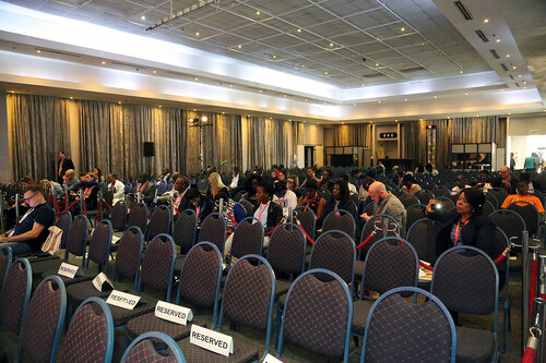 21st International AIDS Conference (AIDS 2016), Durban, South Africa.
Monday 18th July 2016, VENUE : Global Village - Room 1
GV MEET THE EXPERTS : GETTING A SEAT AT THE TABLE : YOUNG LEADERS SHARE THE HIGHS AND LOWS OF LEADERSHIP AND ACCOUNTABILITY (MOGS01)

Photo©International AIDS Society/Abhi Indrarajan