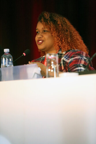 21st International AIDS Conference (AIDS 2016), Durban, South Africa.
Monday 18th July 2016, VENUE : Global Village - Room 1
GV MEET THE EXPERTS : GETTING A SEAT AT THE TABLE : YOUNG LEADERS SHARE THE HIGHS AND LOWS OF LEADERSHIP AND ACCOUNTABILITY (MOGS01)
Speaker : L'Orangelis Thomas Negron (Puerto Rico)
Photo©International AIDS Society/Abhi Indrarajan