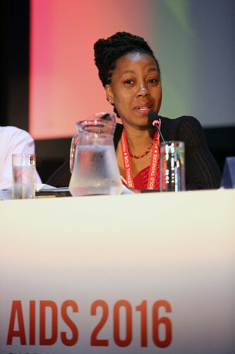 21st International AIDS Conference (AIDS 2016), Durban, South Africa.
Monday 18th July 2016, VENUE : Global Village - Room 1
GV MEET THE EXPERTS : GETTING A SEAT AT THE TABLE : YOUNG LEADERS SHARE THE HIGHS AND LOWS OF LEADERSHIP AND ACCOUNTABILITY (MOGS01)
Speaker : Ebony Johnson (USA)
Photo©International AIDS Society/Abhi Indrarajan