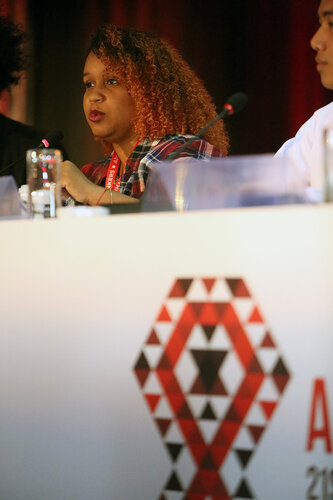 21st International AIDS Conference (AIDS 2016), Durban, South Africa.
Monday 18th July 2016, VENUE : Global Village - Room 1
GV MEET THE EXPERTS : GETTING A SEAT AT THE TABLE : YOUNG LEADERS SHARE THE HIGHS AND LOWS OF LEADERSHIP AND ACCOUNTABILITY (MOGS01)
Speaker : L'Orangelis Thomas Negron (Puerto Rico)
Photo©International AIDS Society/Abhi Indrarajan