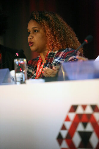 21st International AIDS Conference (AIDS 2016), Durban, South Africa.
Monday 18th July 2016, VENUE : Global Village - Room 1
GV MEET THE EXPERTS : GETTING A SEAT AT THE TABLE : YOUNG LEADERS SHARE THE HIGHS AND LOWS OF LEADERSHIP AND ACCOUNTABILITY (MOGS01)
Speaker : L'Orangelis Thomas Negron (Puerto Rico)
Photo©International AIDS Society/Abhi Indrarajan