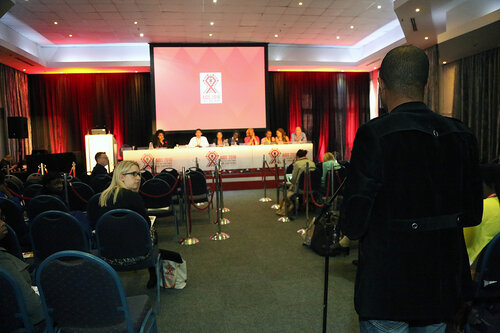 21st International AIDS Conference (AIDS 2016), Durban, South Africa.
Monday 18th July 2016, VENUE : Global Village - Room 1
GV MEET THE EXPERTS : GETTING A SEAT AT THE TABLE : YOUNG LEADERS SHARE THE HIGHS AND LOWS OF LEADERSHIP AND ACCOUNTABILITY (MOGS01)
Audience Interacting
Photo©International AIDS Society/Abhi Indrarajan