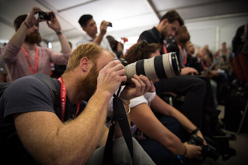 21st International AIDS Conference (AIDS 2016), Durban, South Africa. Photo shows: Official AIDS 2016 Opening Press Conference. Photo©International AIDS Society/Marcus Rose