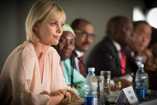 21st International AIDS Conference (AIDS 2016), Durban, South Africa. Photo shows: Official AIDS 2016 Opening Press Conference. Charlize Theron. Photo©International AIDS Society/Marcus Rose
