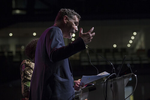 21st International AIDS Conference (AIDS 2016), Durban, South Africa.
Rapporteur & Closing Session (FRPL0208)
Closing remarks 
Chris Beyrer, Johns Hopkins University, United States 
Olive Shisana, Evidence Based Solutions, South Africa (FRPL0211), 22 July, 2016.
Photo©International AIDS Society/Rogan Ward