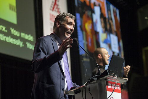 21st International AIDS Conference (AIDS 2016), Durban, South Africa.
Rapporteur & Closing Session (FRPL0208)
Closing remarks 
Chris Beyrer, Johns Hopkins University, United States, 22 July, 2016.
Photo©International AIDS Society/Rogan Ward
