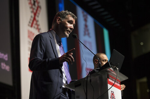 21st International AIDS Conference (AIDS 2016), Durban, South Africa.
Rapporteur & Closing Session (FRPL0208)
Closing remarks 
Chris Beyrer, Johns Hopkins University, United States, 22 July, 2016.
Photo©International AIDS Society/Rogan Ward