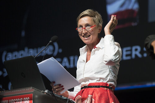 21st International AIDS Conference (AIDS 2016), Durban, South Africa.
Rapporteur & Closing Session (FRPL0208)
Closing remarks 
Linda-Gail Bekker, Desmond Tutu HIV Centre, South Africa, 22 July, 2016.
Photo©International AIDS Society/Rogan Ward