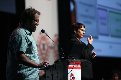 21st International AIDS Conference (AIDS 2016), Durban, South Africa.
Rapporteur & Closing Session
Friday 22nd July 2016 : Venue - Durban ICC - Session Room 1
Lyle McKinnon, Centre for the AIDS Programme of Research in South Africa (CAPRISA), South Africa 
Photo©International AIDS Society/Abhi Indrarajan