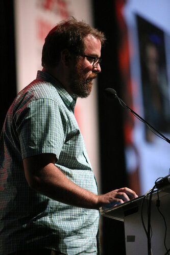 21st International AIDS Conference (AIDS 2016), Durban, South Africa.
Rapporteur & Closing Session
Friday 22nd July 2016 : Venue - Durban ICC - Session Room 1
Lyle McKinnon, Centre for the AIDS Programme of Research in South Africa (CAPRISA), South Africa 
Photo©International AIDS Society/Abhi Indrarajan