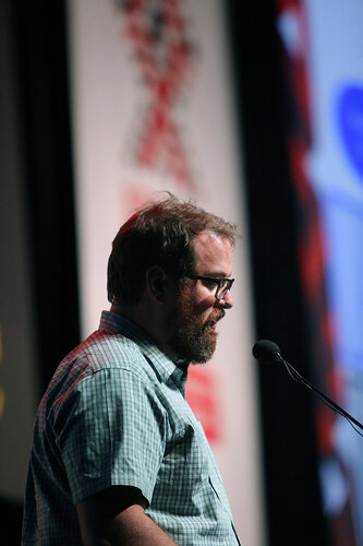 21st International AIDS Conference (AIDS 2016), Durban, South Africa.
Rapporteur & Closing Session
Friday 22nd July 2016 : Venue - Durban ICC - Session Room 1
Lyle McKinnon, Centre for the AIDS Programme of Research in South Africa (CAPRISA), South Africa 
Photo©International AIDS Society/Abhi Indrarajan