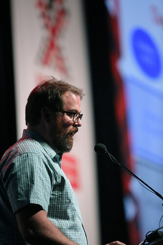 21st International AIDS Conference (AIDS 2016), Durban, South Africa.
Rapporteur & Closing Session
Friday 22nd July 2016 : Venue - Durban ICC - Session Room 1
Lyle McKinnon, Centre for the AIDS Programme of Research in South Africa (CAPRISA), South Africa 
Photo©International AIDS Society/Abhi Indrarajan