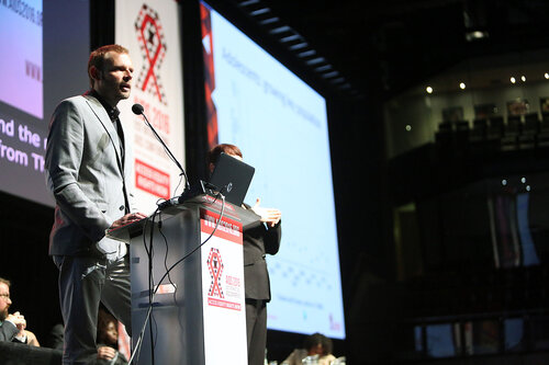 21st International AIDS Conference (AIDS 2016), Durban, South Africa.
Rapporteur & Closing Session
Friday 22nd July 2016 : Venue - Durban ICC - Session Room 1
Juan Ambrosioni, Hospital Clinic-IDIBAPS, University of Barcelona, Spain 
Photo©International AIDS Society/Abhi Indrarajan
