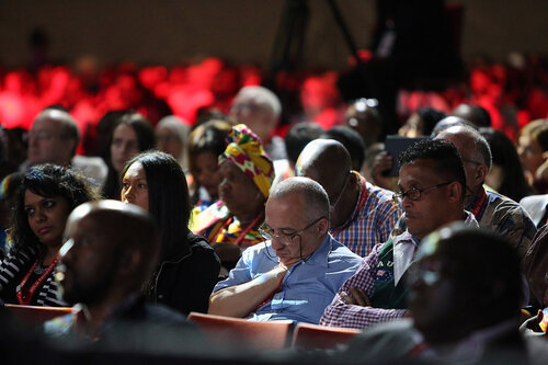21st International AIDS Conference (AIDS 2016), Durban, South Africa.
Rapporteur & Closing Session
Friday 22nd July 2016 : Venue - Durban ICC - Session Room 1
Audience
Photo©International AIDS Society/Abhi Indrarajan