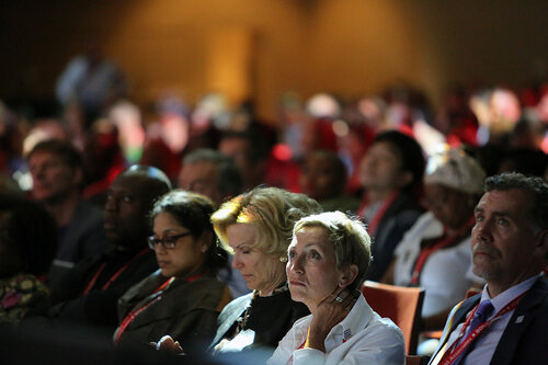 21st International AIDS Conference (AIDS 2016), Durban, South Africa.
Rapporteur & Closing Session
Friday 22nd July 2016 : Venue - Durban ICC - Session Room 1
Audience
Photo©International AIDS Society/Abhi Indrarajan