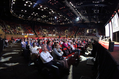 21st International AIDS Conference (AIDS 2016), Durban, South Africa.
Rapporteur & Closing Session
Friday 22nd July 2016 : Venue - Durban ICC - Session Room 1
Audience
Photo©International AIDS Society/Abhi Indrarajan