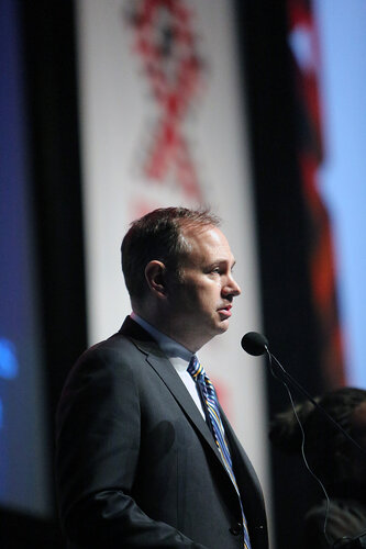 21st International AIDS Conference (AIDS 2016), Durban, South Africa.
Rapporteur & Closing Session
Friday 22nd July 2016 : Venue - Durban ICC - Session Room 1
Patrick Sullivan, Emory University, United States 
Photo©International AIDS Society/Abhi Indrarajan