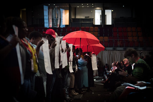 21st International AIDS Conference (AIDS2016), Durban, South Africa. Photo shows: Closing Plenary. Photo©International AIDS Society/Marcus Rose