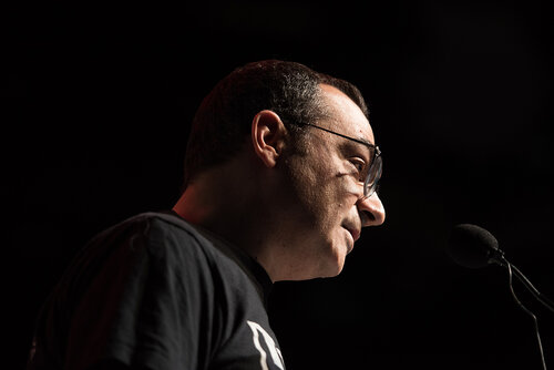 21st International AIDS Conference (AIDS2016), Durban, South Africa. Photo shows: Closing Plenary. Christoforos Mallouris, UNAIDS. Photo©International AIDS Society/Marcus Rose