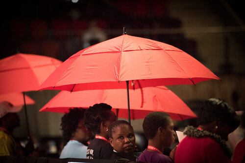 21st International AIDS Conference (AIDS2016), Durban, South Africa. Photo shows: Closing Plenary. Photo©International AIDS Society/Marcus Rose