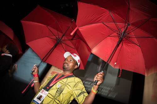 21st International AIDS Conference (AIDS2016), Durban, South Africa. Photo shows: Closing Plenary. Photo©International AIDS Society/Marcus Rose