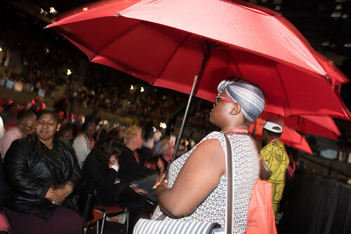21st International AIDS Conference (AIDS2016), Durban, South Africa. Photo shows: Closing Plenary. Photo©International AIDS Society/Marcus Rose