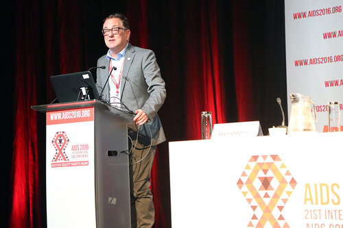 21st International AIDS Conference (AIDS 2016), Durban, South Africa.
AIDS 2016 Pre-Conference Report Back (FRSS02)
Friday 22nd July 2016 : Venue - Durban ICC - Session Room 7
Kevin Osborne, International AIDS Society (IAS), Switzerland 
Photo©International AIDS Society/Abhi Indrarajan