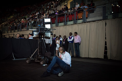 21st International AIDS Conference (AIDS2016), Durban, South Africa. Photo shows: Closing Plenary. Photo©International AIDS Society/Marcus Rose
