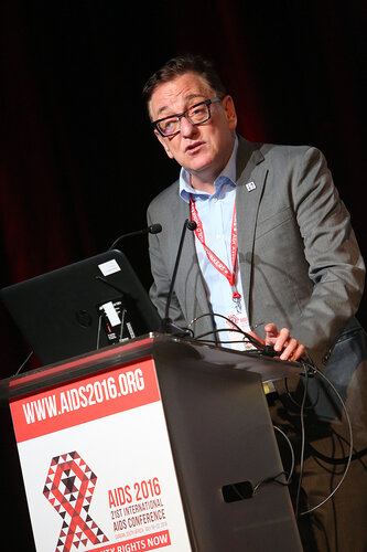 21st International AIDS Conference (AIDS 2016), Durban, South Africa.
AIDS 2016 Pre-Conference Report Back (FRSS02)
Friday 22nd July 2016 : Venue - Durban ICC - Session Room 7
Kevin Osborne, International AIDS Society (IAS), Switzerland 
Photo©International AIDS Society/Abhi Indrarajan