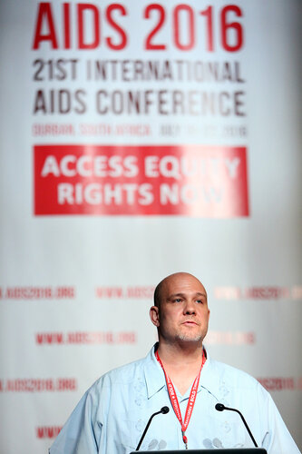 21st International AIDS Conference (AIDS 2016), Durban, South Africa.
AIDS 2016 Pre-Conference Report Back (FRSS02)
Friday 22nd July 2016 : Venue - Durban ICC - Session Room 7
Pato Hebert, MSMGF, United States 
Photo©International AIDS Society/Abhi Indrarajan